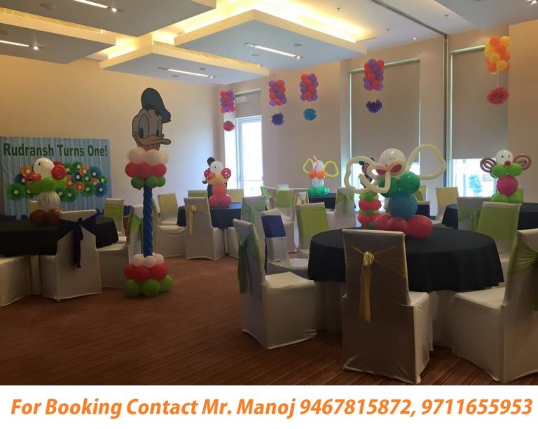 Kids 1st Birthday party balloon decorators in Gurgaon Gurugram